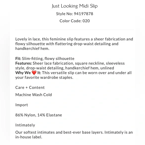 Free People Just Looking Midi Slip in Chicory Coffee Combo size Medium NWT - Picture 3 of 9